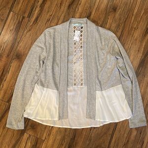 NWT Grey Maurice’s Cardigan